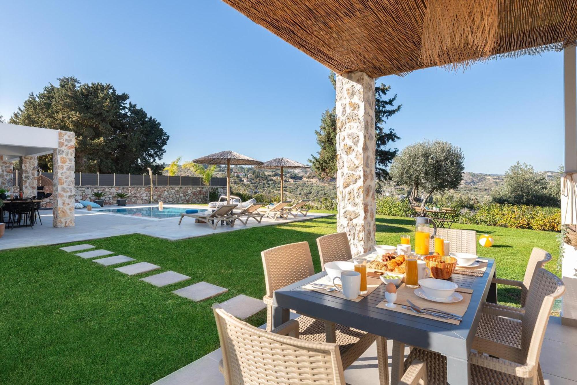 Aiora Luxury Villas Afantou Eksteriør billede